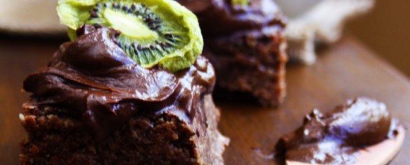 Crostata di Farro con Cioccolato e Kiwi