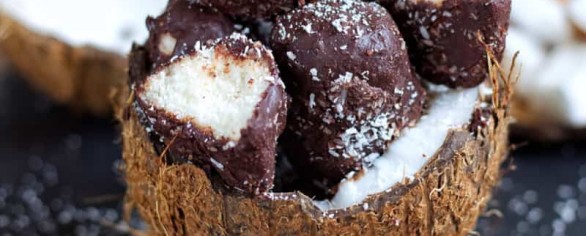 Bounty al cocco e cioccolato: freschezza con ingredienti sani e semplici